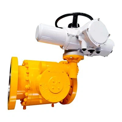 שסתום כדורי אטום מתכת WCB חשמלי