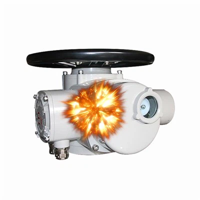 סוג חסין פיצוץ מפעיל שסתום חשמלי רב-סיבובי IP67 IP68